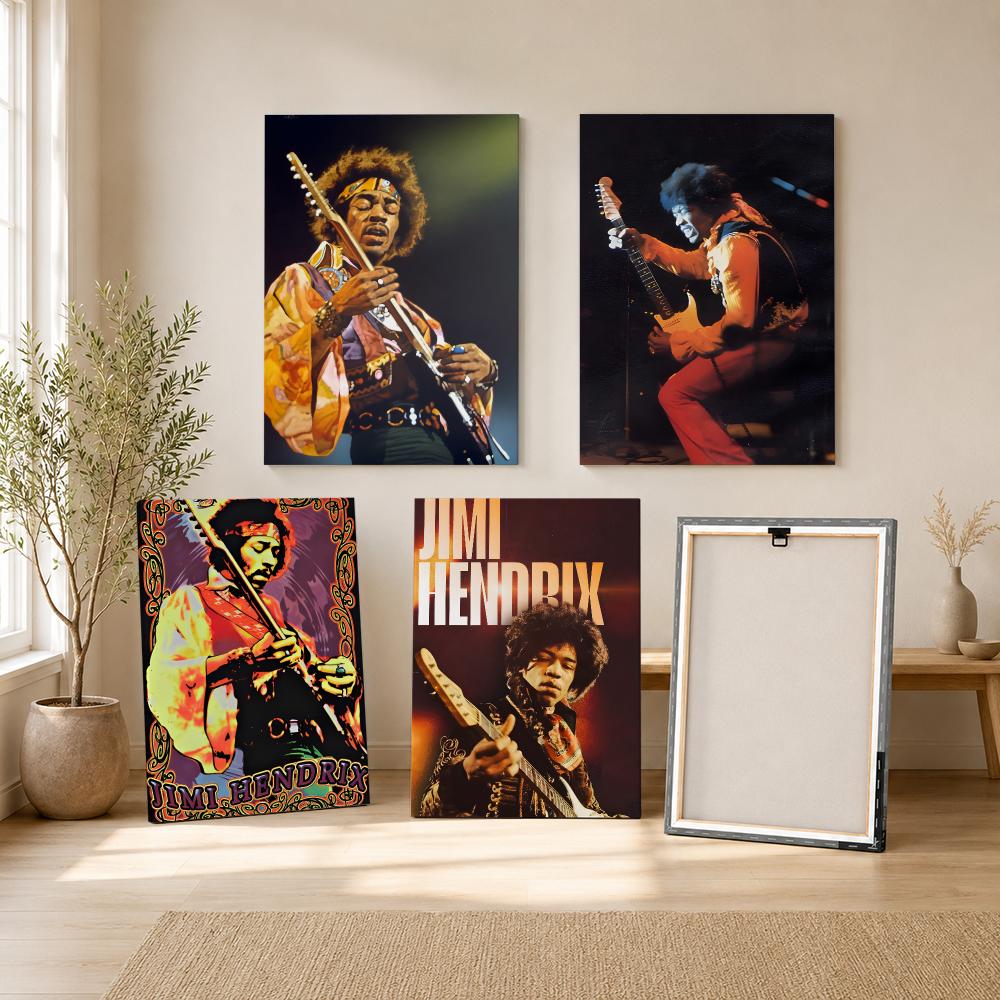 J-Jimi Hendrix Kraft Papper Pa - огляд і ціна Canvas Wrap Ready